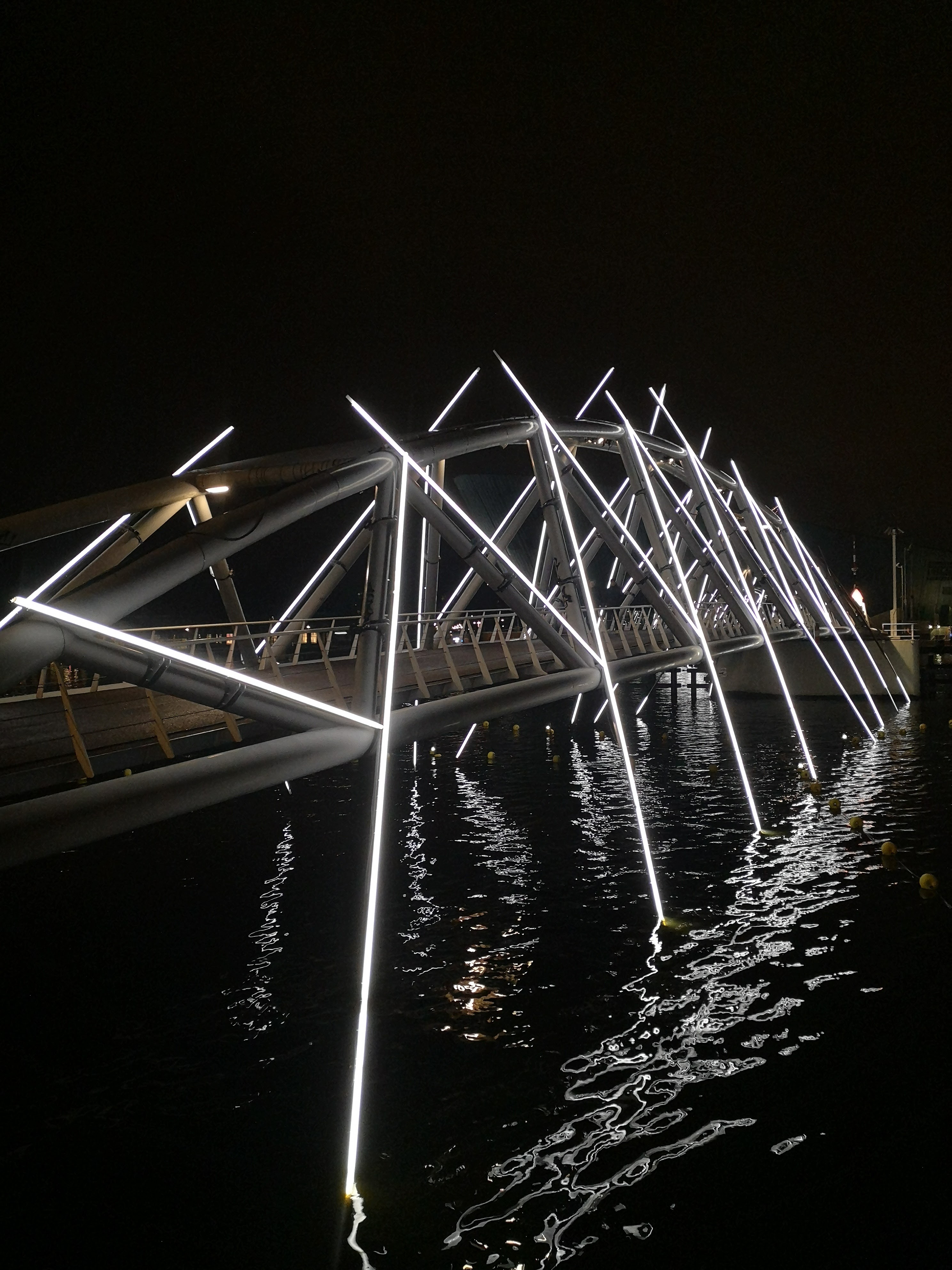  Amsterdam Light Festival Mr. J.J. van der Veldebrug installation